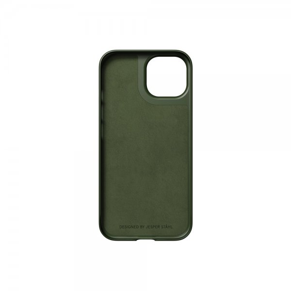 Nudient iPhone 15 Deksel Thin Case MagSafe Pine Green