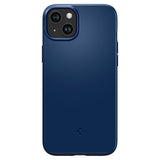 Spigen iPhone 15 Deksel Thin Fit Navy Blue