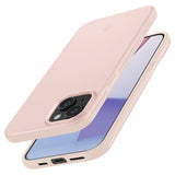 Spigen iPhone 15 Deksel Thin Fit Pink Sand