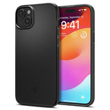 Spigen iPhone 15 Deksel Thin Fit Svart