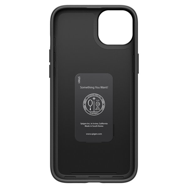 Spigen iPhone 15 Deksel Thin Fit Svart