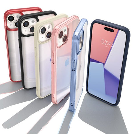 Spigen iPhone 15 Deksel Ultra Hybrid Crystal Clear