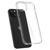 Spigen iPhone 15 Deksel Ultra Hybrid Crystal Clear