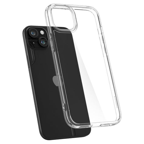Spigen iPhone 15 Deksel Ultra Hybrid Crystal Clear