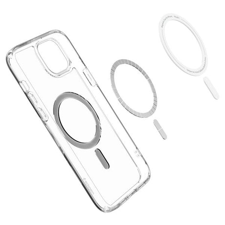 Spigen iPhone 15 Deksel Ultra Hybrid MagFit Svart
