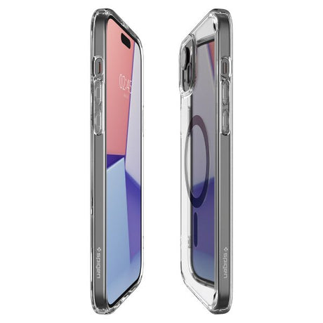 Spigen iPhone 15 Deksel Ultra Hybrid MagFit Svart