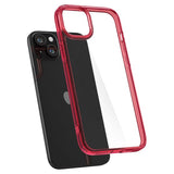 Spigen iPhone 15 Deksel Ultra Hybrid Red Crystal