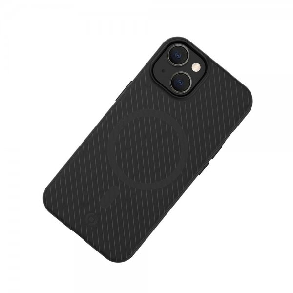 Celly iPhone 15 Deksel ULTRAMAG Svart