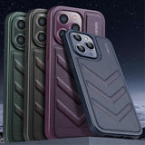 X-Level iPhone 15 Deksel V-shape Blå