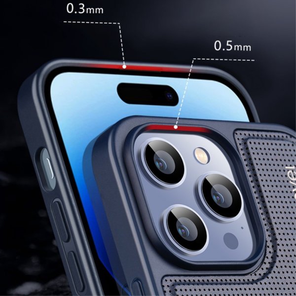 X-Level iPhone 15 Deksel V-shape Lilla