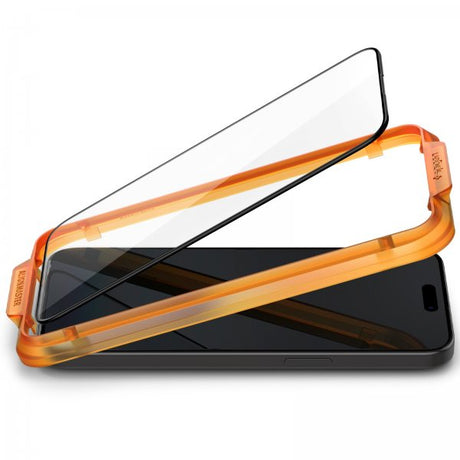 Spigen iPhone 15 Skjermbeskytter GLAS.tR ALIGNmaster 2-pakning