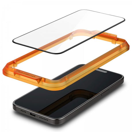 Spigen iPhone 15 Skjermbeskytter GLAS.tR ALIGNmaster 2-pakning