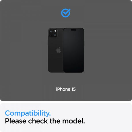Spigen iPhone 15 Skjermbeskytter GLAS.tR ALIGNmaster 2-pakning