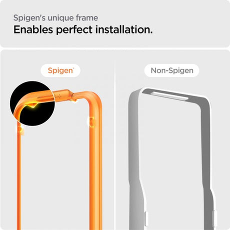 Spigen iPhone 15 Skjermbeskytter GLAS.tR ALIGNmaster 2-pakning