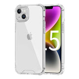 iPhone 15 Deksel Støtsikker Transparent