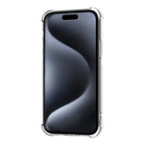 iPhone 15 Deksel Kortholder Støtsikker Transparent