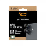 PanzerGlass iPhone 16/16 Plus/iPhone 17 Kamerabeskytter Hoops Svart