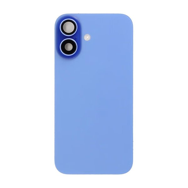 iPhone 16 Bakside Glass - Blå