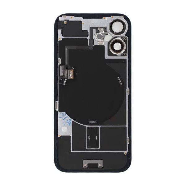 iPhone 16 Bakside Glass - Blå