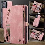 CaseMe iPhone 16 Etui 008 Series Avtakbart Deksel Rosa
