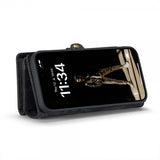 CaseMe iPhone 16 Etui 008 Series Avtakbart Deksel Svart