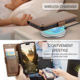 CaseMe iPhone 16 Etui 023 Series Brun