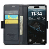 CaseMe iPhone 16 Etui 023 Series Svart