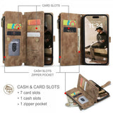 CaseMe iPhone 16 Etui C30 Series Brun