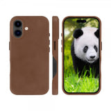 dbramante1928 iPhone 16 Etui Lynge MagSafe Dark Tan