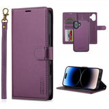 Lc.Imeeke iPhone 16 Etui Avtagbart Deksel L2 Series MagSafe Lilla