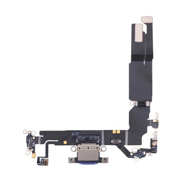iPhone 16 Ladekontakt Flexkabel Original - Blå