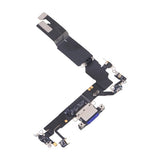 iPhone 16 Ladekontakt Flexkabel Original - Blå