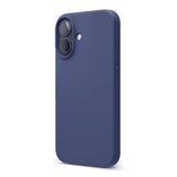 Rvelon iPhone 16 Deksel Silikon Blå