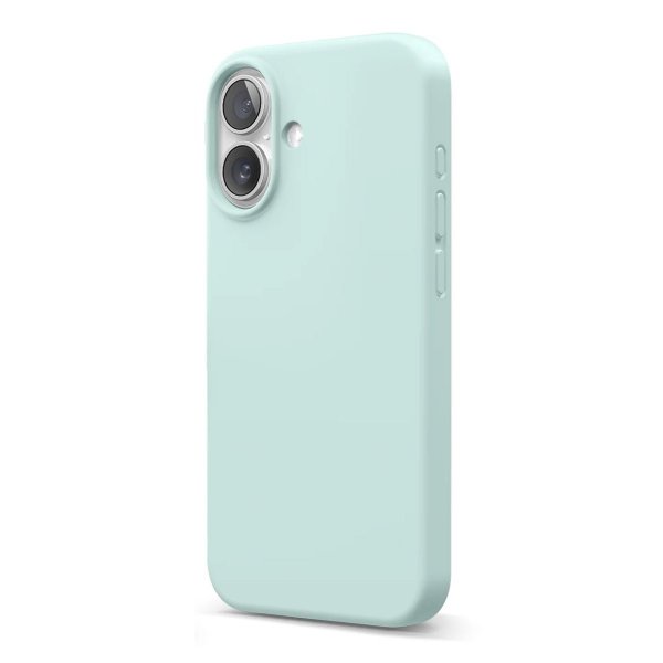 Rvelon iPhone 16 Deksel Silikon Grønn