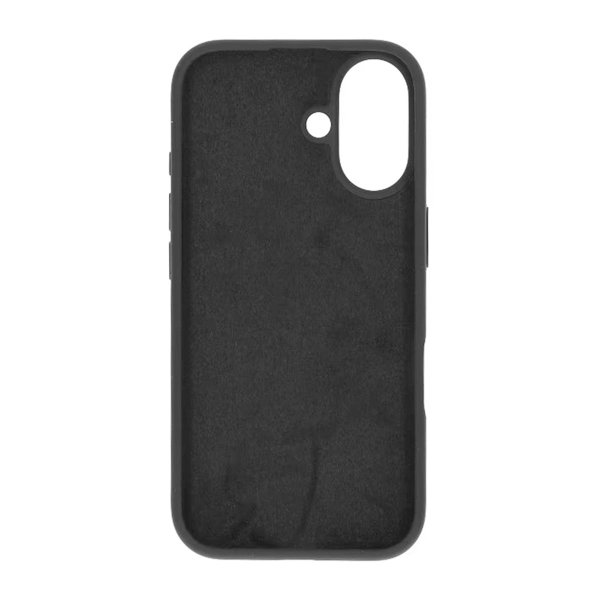 Rvelon iPhone 16 Deksel Silikon Svart