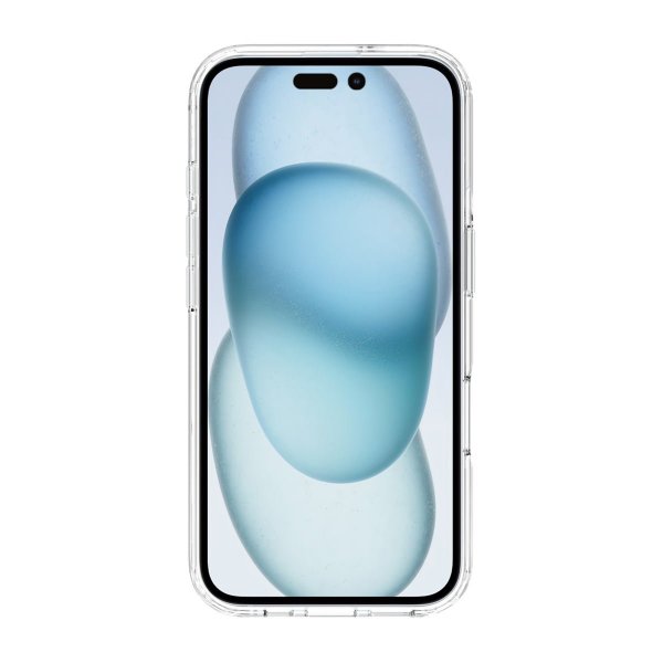 Rvelon iPhone 16 Deksel Silikon Transparent
