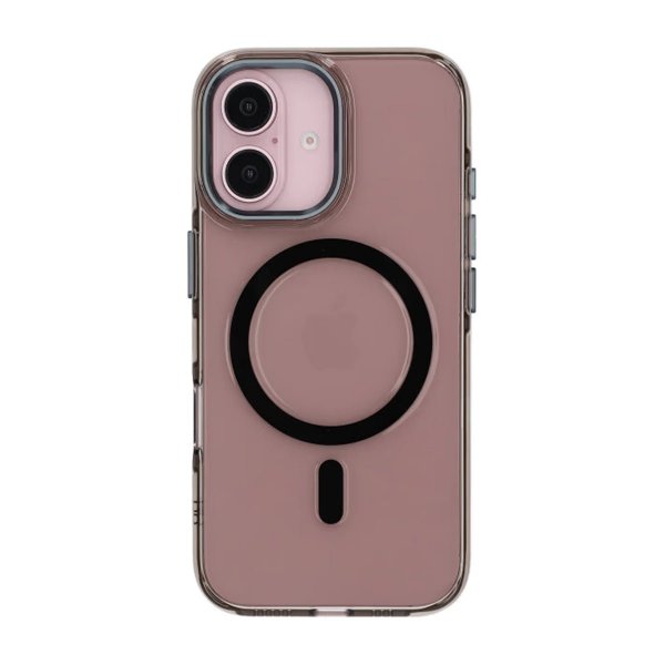 Rvelon iPhone 16 Deksel TPU MagSafe Svart