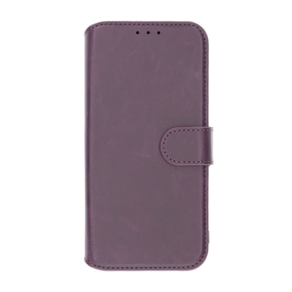 Rvelon iPhone 16 Etui Detachable Wallet Case Lilla