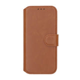 Rvelon iPhone 16 Etui 4 Kortlomme MagSafe Brun