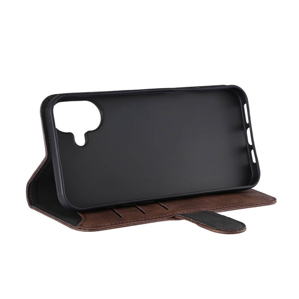 Gear iPhone 16 Plus Etui 3 Kortlomme  Brun