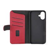 Gear iPhone 16 Plus Etui 3 Kortlomme  Rød