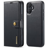 Dg.Ming iPhone 16 Plus Etui Avtagbart Deksel Svart