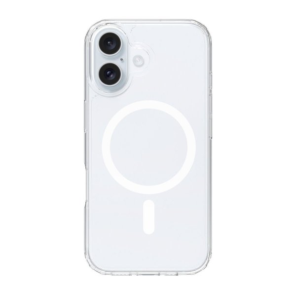 Rvelon iPhone 16 Plus Deksel TPU MagSafe Transparent