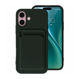 iPhone 16 Plus Deksel Kortholder Grønn