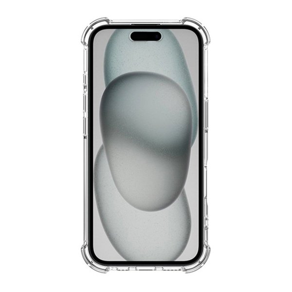 iPhone 16 Plus Deksel Støtsikker Transparent