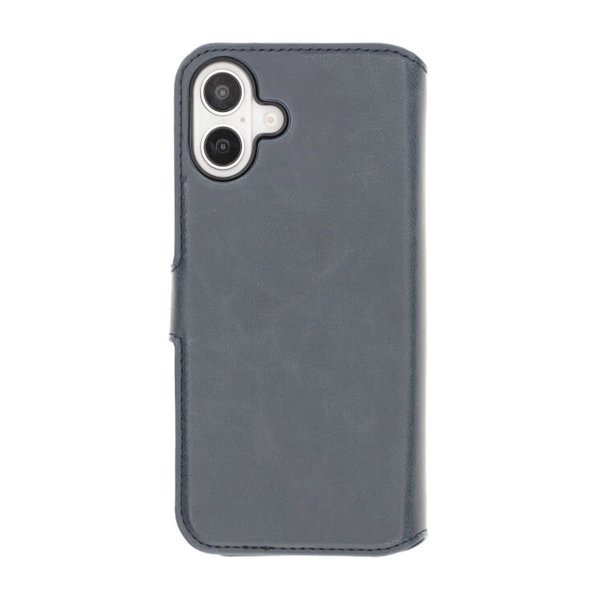 Rvelon iPhone 16 Plus Etui Detachable Wallet Case Blå