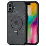 Dux Ducis iPhone 16 Plus Deksel Aimo Series MagSafe Kickstand Svart