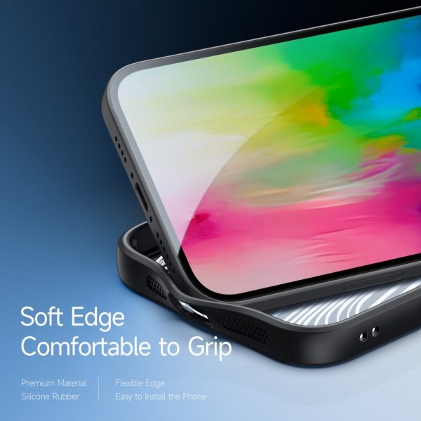 Dux Ducis iPhone 16 Plus Deksel Aimo Series Svart