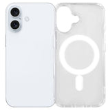 Nordic Covers iPhone 16 Plus Deksel Feather Series MagSafe Transparent
