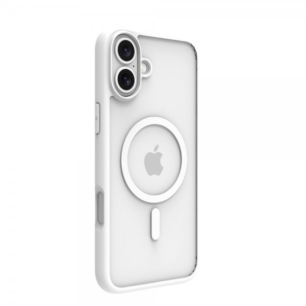 dbramante1928 iPhone 16 Plus Deksel Grenen MagSafe Hvit